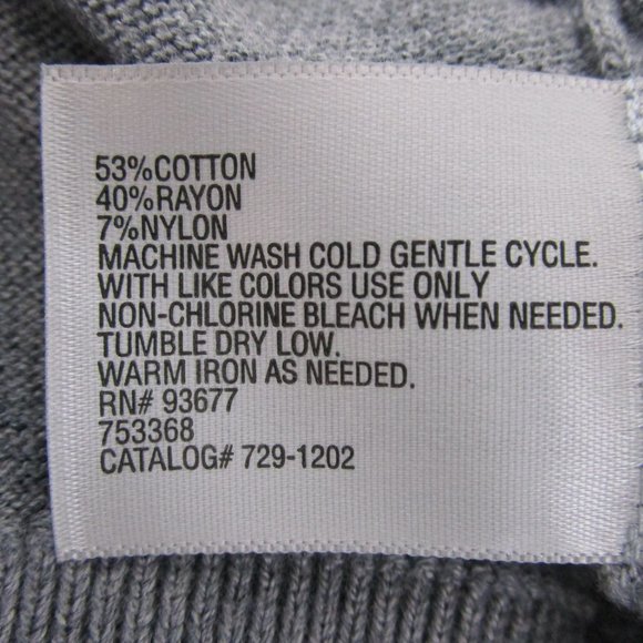 🌟HP🌟 VTG Worthington Gray Boat Neck Sweater - Picture 7 of 7